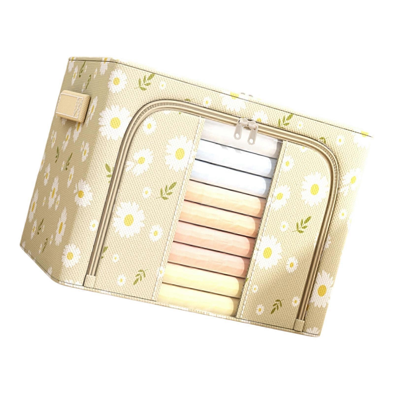 Family Sized Fabric Storage Container For Seasonal Items Tear Resistant University Building Accessible Top Access Slide Clear Window Display Flatten