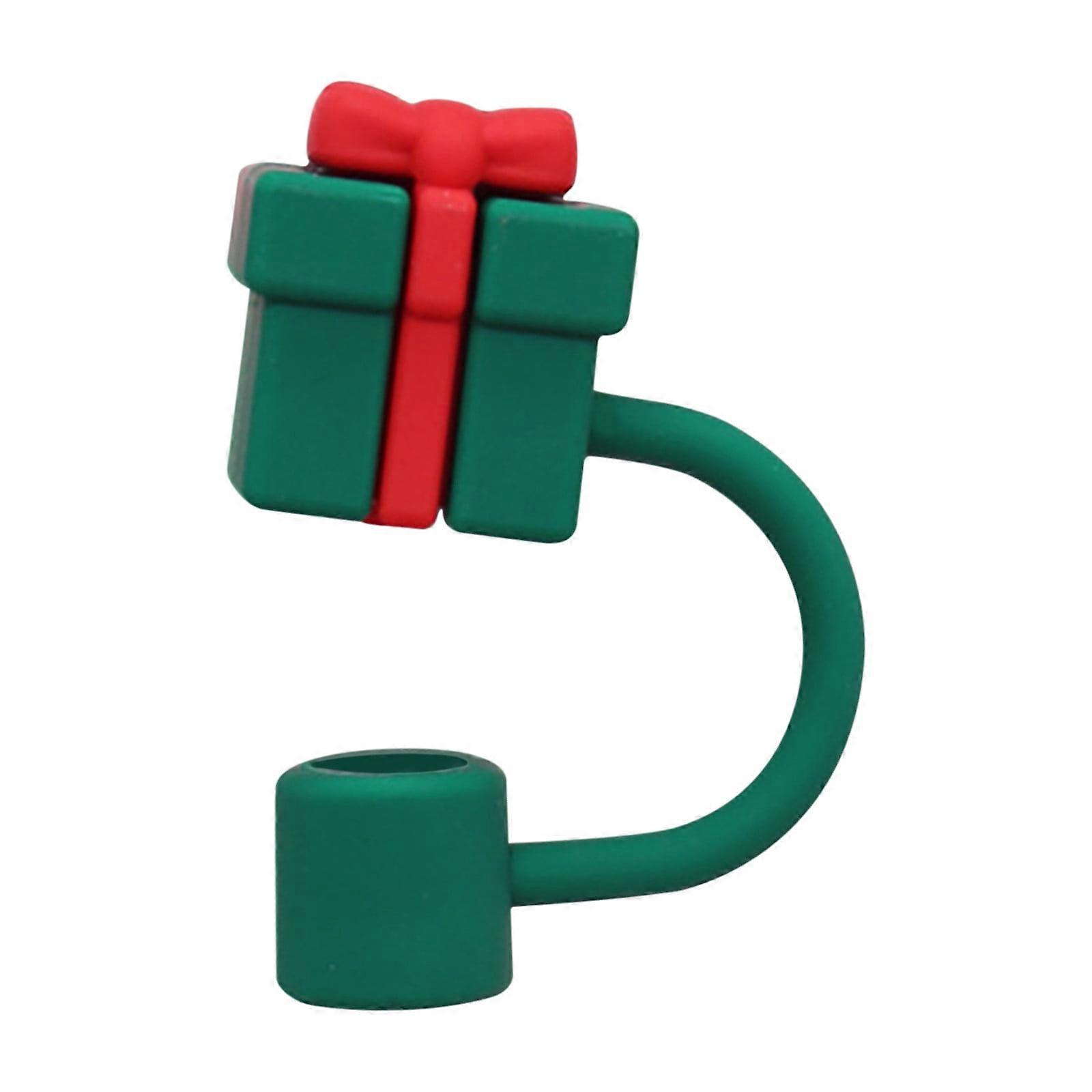 CELNNCOE Reusable Straw Cover,Silicone Straw Tip Caps Reusable Drinking Tip Caps Straw Stoppers, Glass Straw Tops For 10mm Straws (Cute Series)