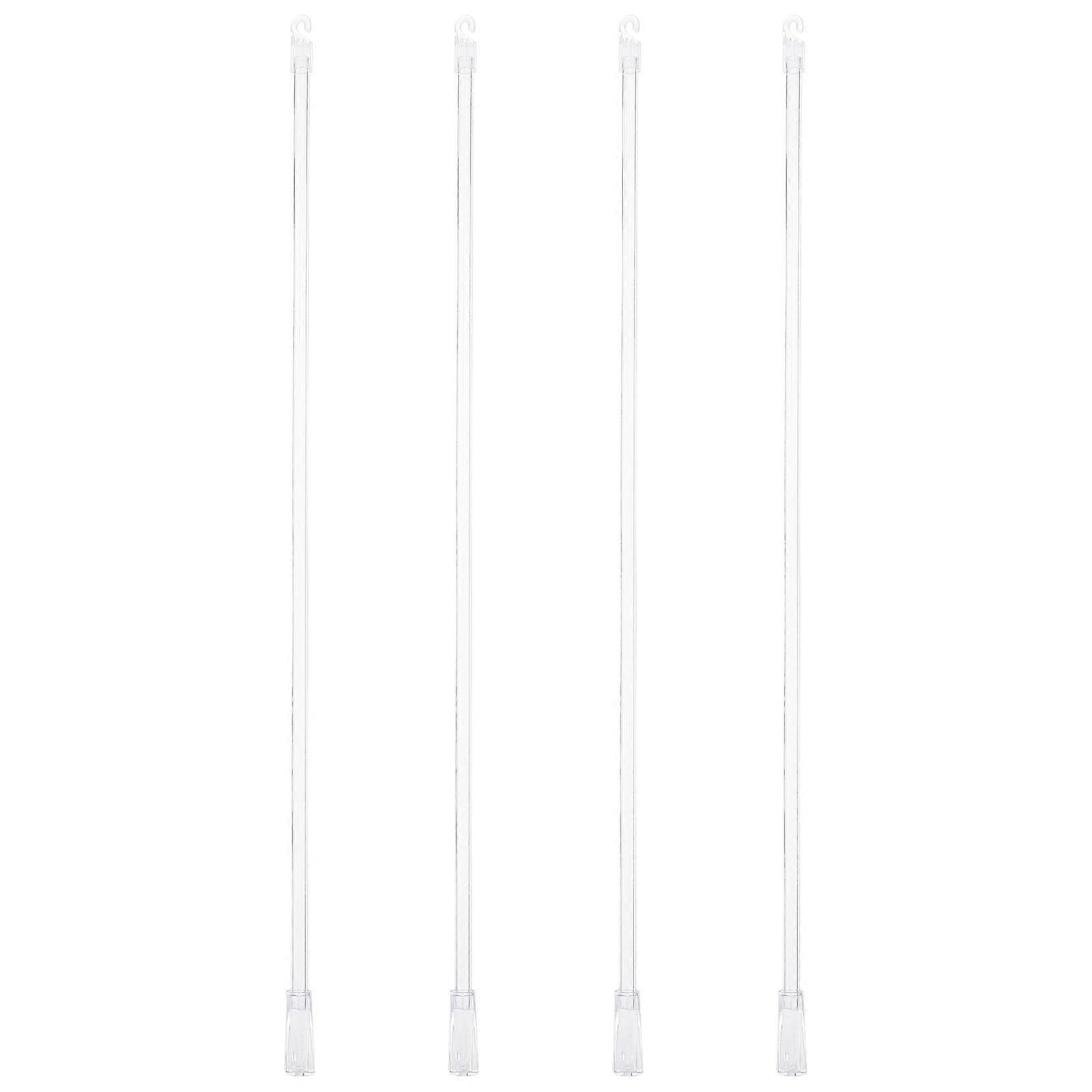 4Pcs 17" Blind Wand with Hook and Grip for Vertical Blinds Replacement