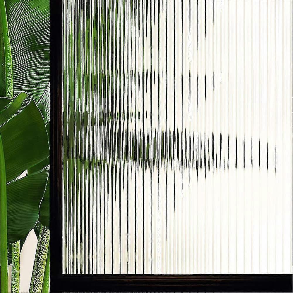 Stripe Φιλμ Παραθύρου Privacy, Κάθετες Ρίγες, 45x200cm