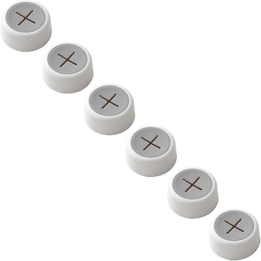 Round Adhesive Push Towel Hooks