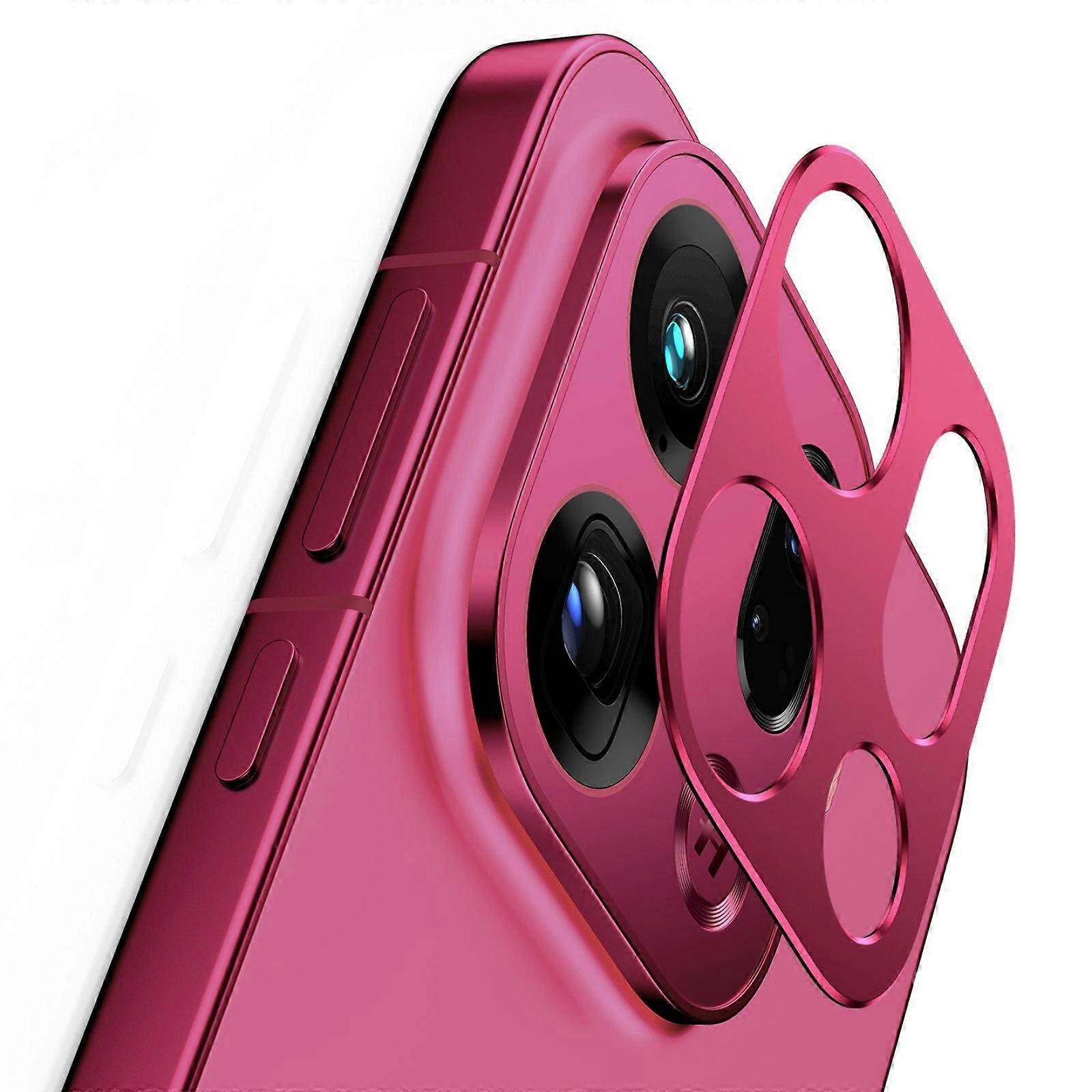 Accuracy Engineered Camera Guards Metal Cutout Structure Not Reflective Surfaces Strong Aluminum for Phone FindX9 Use  Red