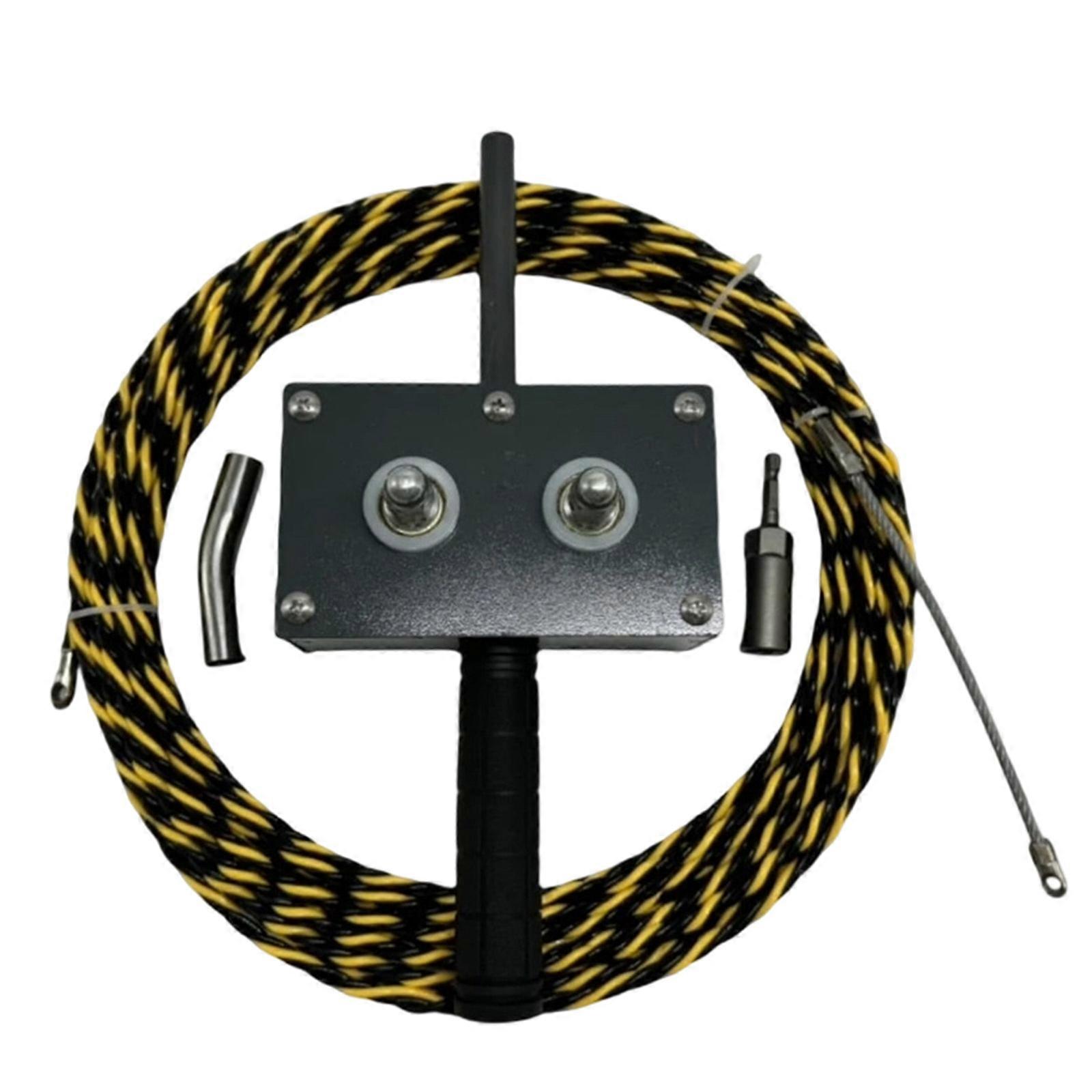 Heavy Duty Electric Cable Threading Machine Compacted Design Suitable For Electrical Wiring Industrial DIY Applications Multicolor
