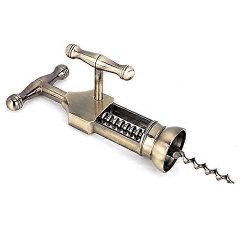 Wing Corkscrew Wine Bottle Opener with Portable Red Metal Design for Home Bar Sommeliers