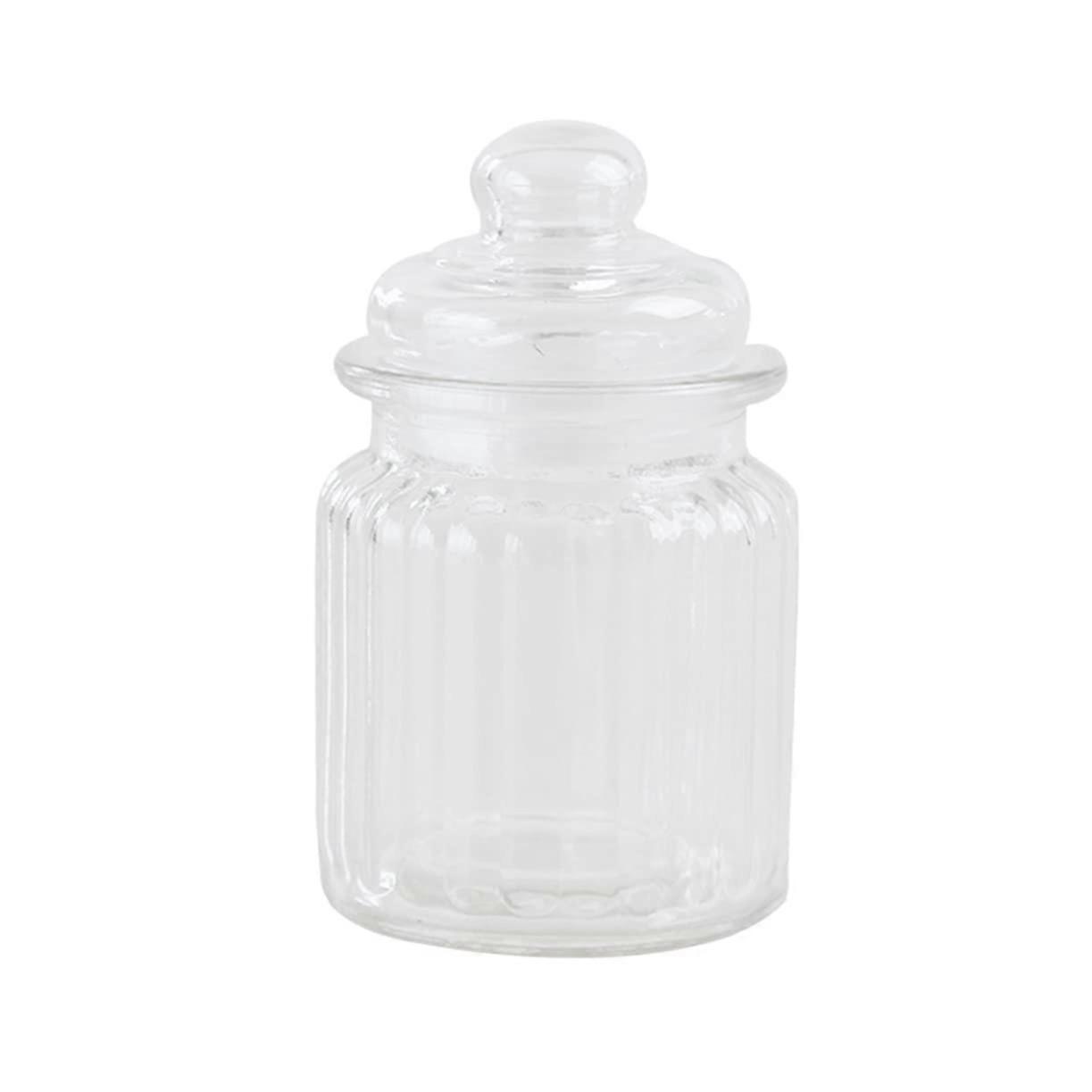 Glass Storage Jars Airtight Containers for Tea Coffee Spices Candy Kitchen Organization