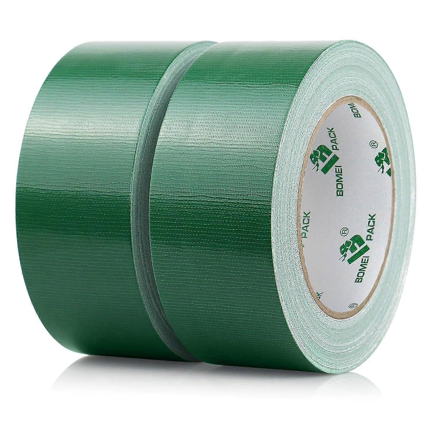 Grünes, wasserdichtes Gewebeband 50 mm x 30 m – 2 Rollen – Grede Gewebeband – Textilklebeband – Extra starkes Gewebeband – wasserfest