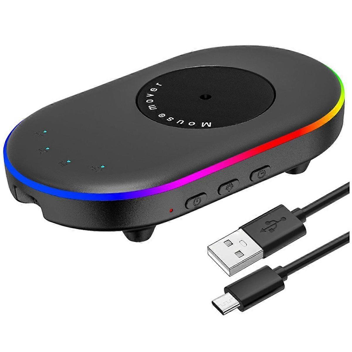 Virtual Mouse Mover Automatic Movement for Computer Laptop Awakening with on/OFF Switch Undetectabl