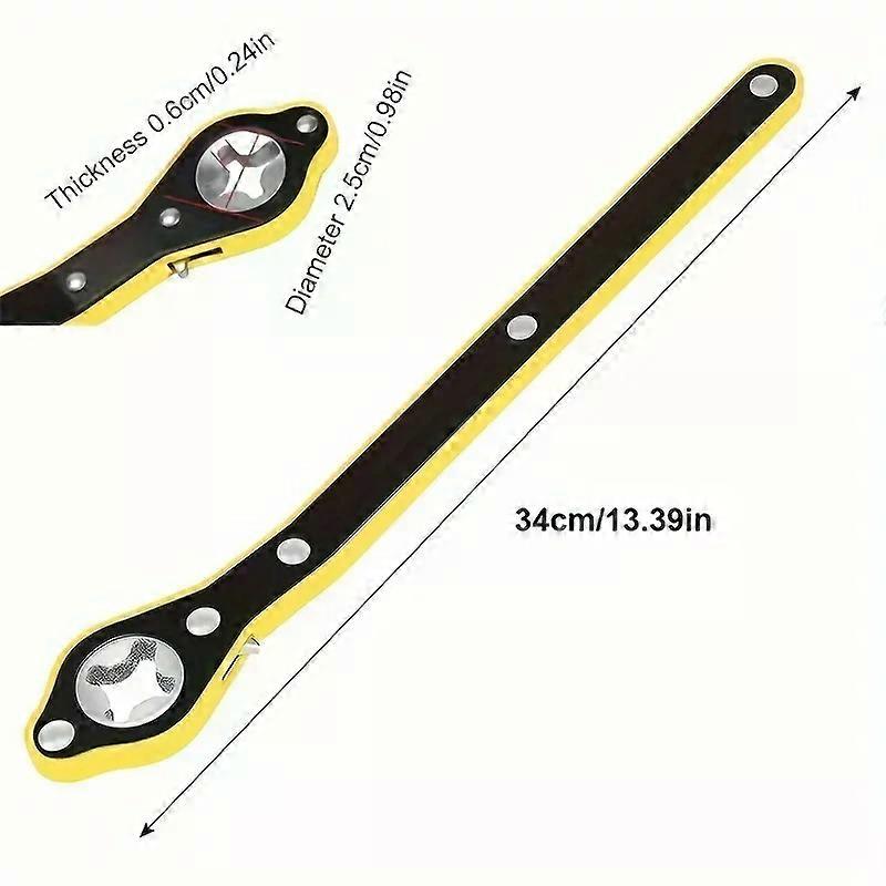 Car Mounted Small Universal Crank Handle Accessories with Tools Car Jack Handle Lever Labor-saving Wrench Tool
