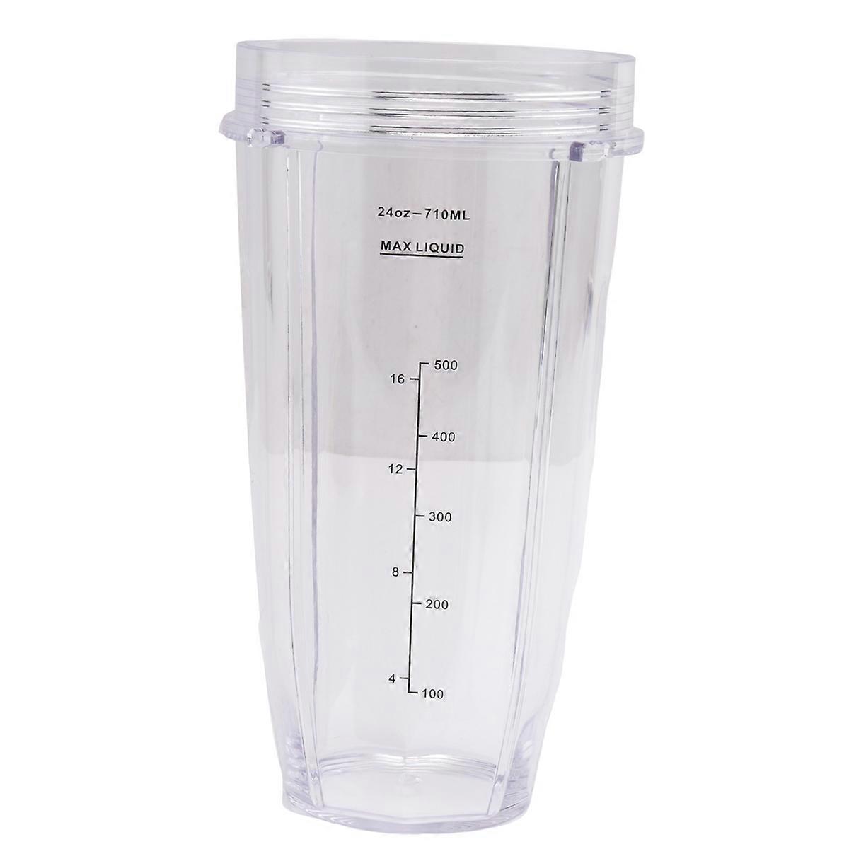24Oz Cups with To-Go Lids, 7 Fins Extractor Blade, for Nutri Ninja