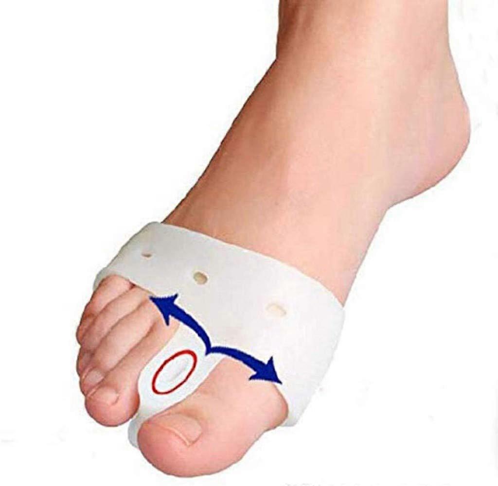 Bunion Corrector Silicone Toe Separator Sleeve for Hallux Valgus Pain Relief and Gentle Toe Alignment