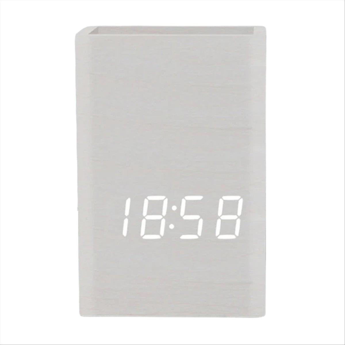  Pen Holder Clock LED Electronic Clock D
