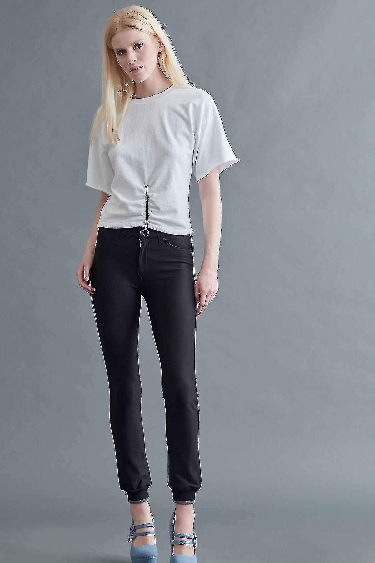 Pantalon droit Mid Rise