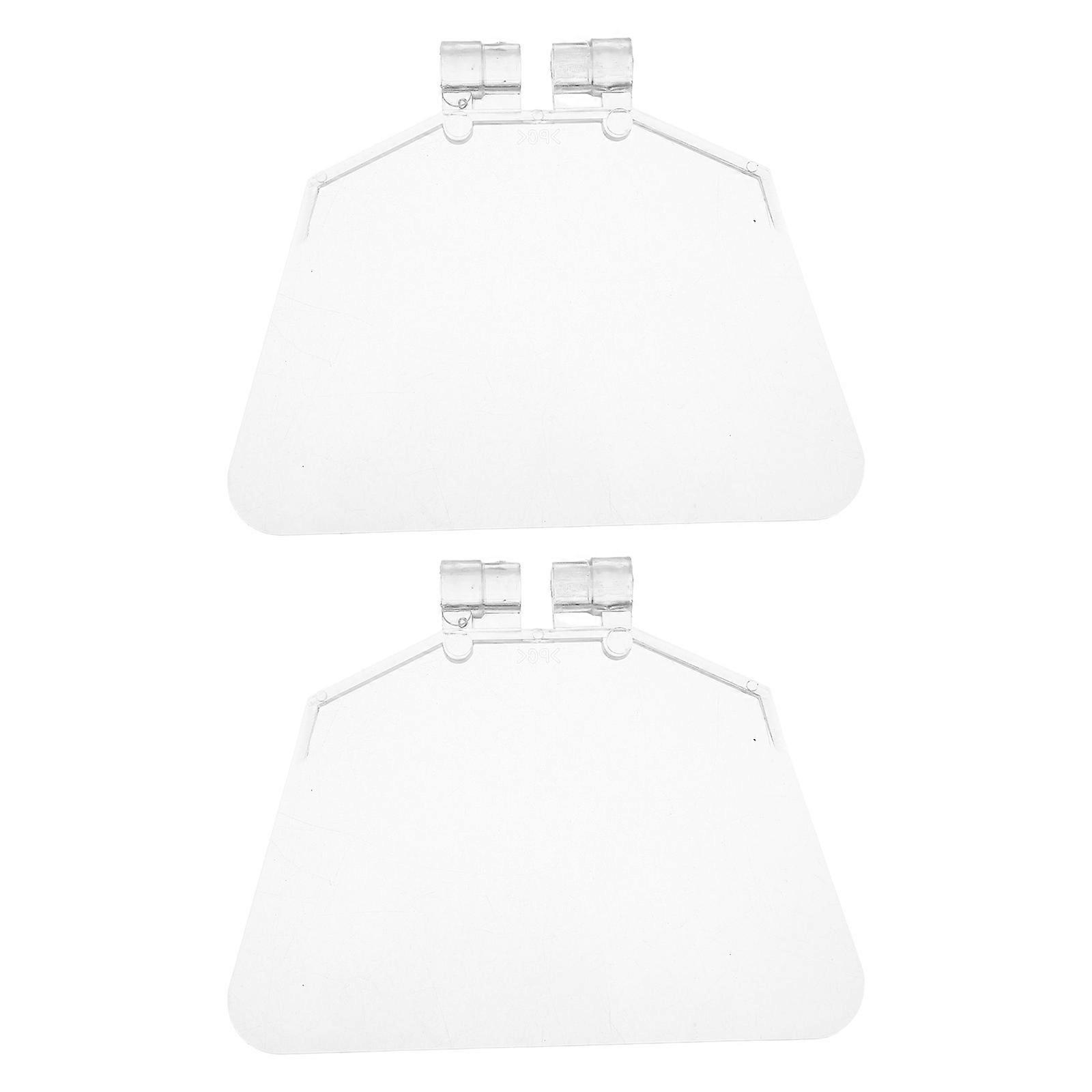 Bench Grinder Protective Shield with High Transparency and Dust Prevention for Safe Operation 2pcs