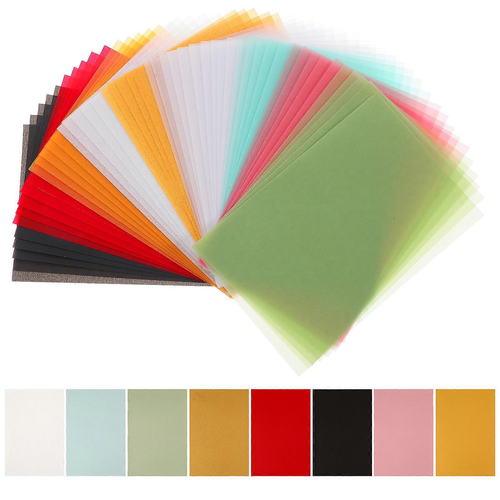 Artists Tracing Paper for Painting 50 Sheets Colored Pattern Paper