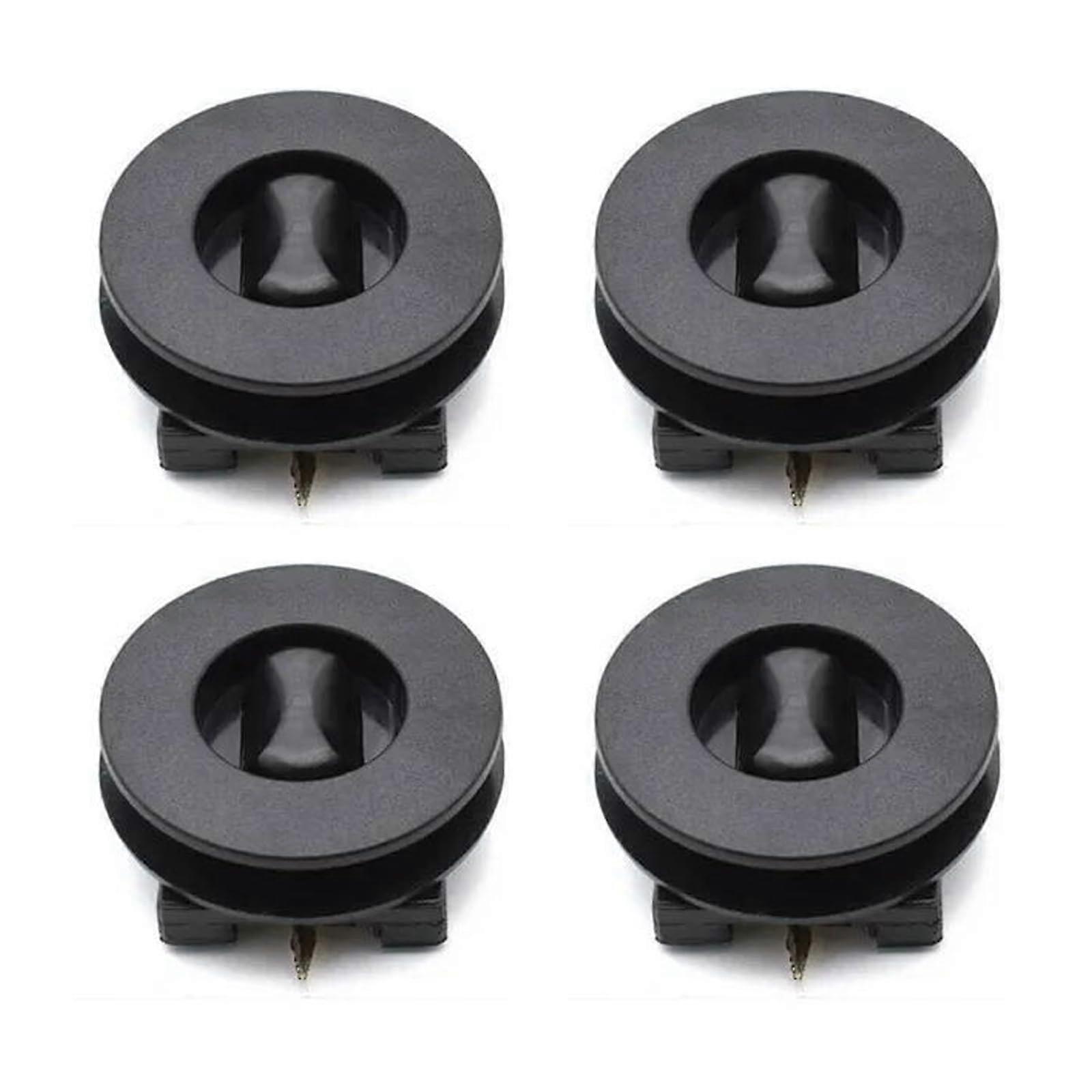 4PCS Universal Car Floor Mat Clips with Twist Lock Hooks, Durable ABS Fasteners for Secure Fit