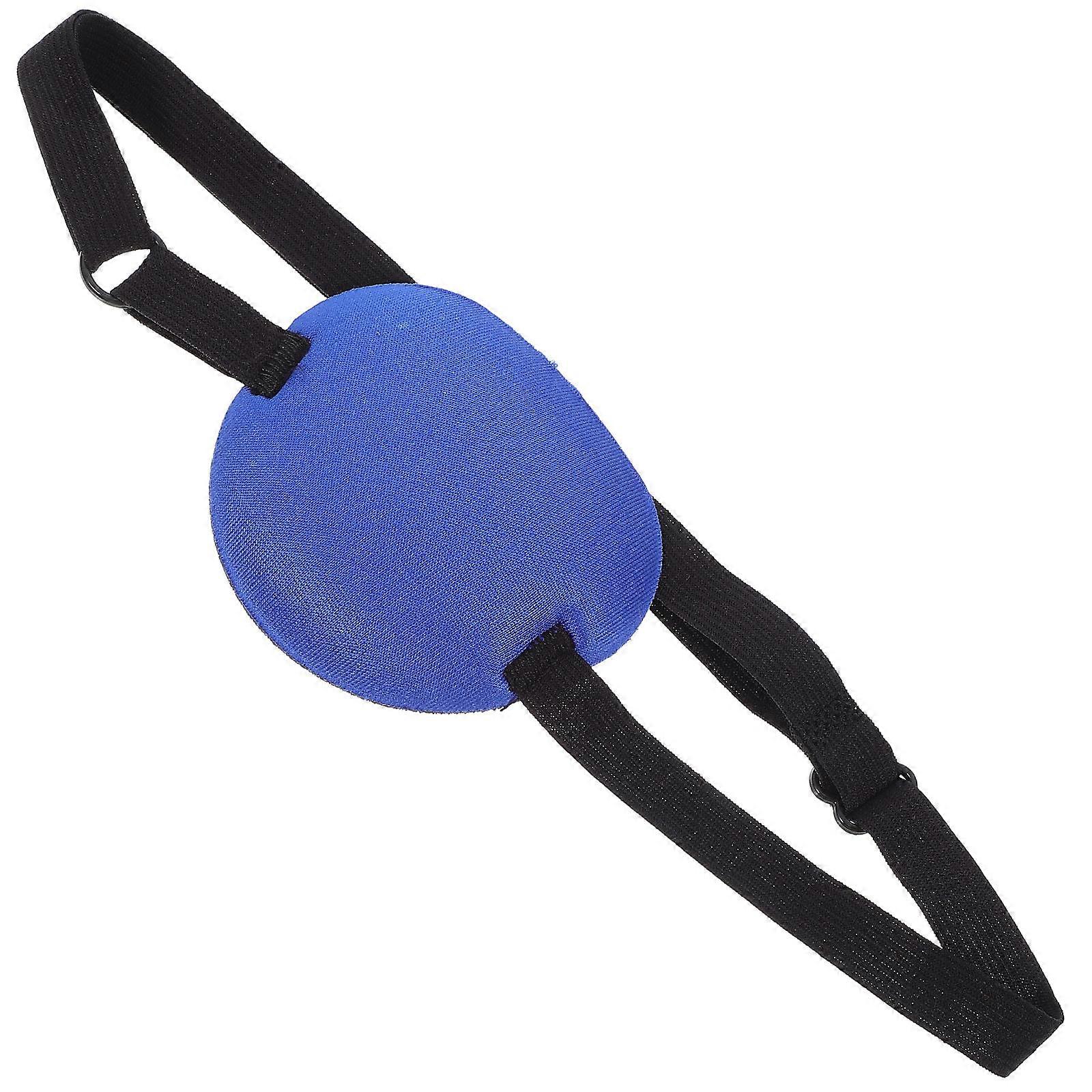 Dog Eye Patch Adjustable Soft Eye Patch for Protection Blue
