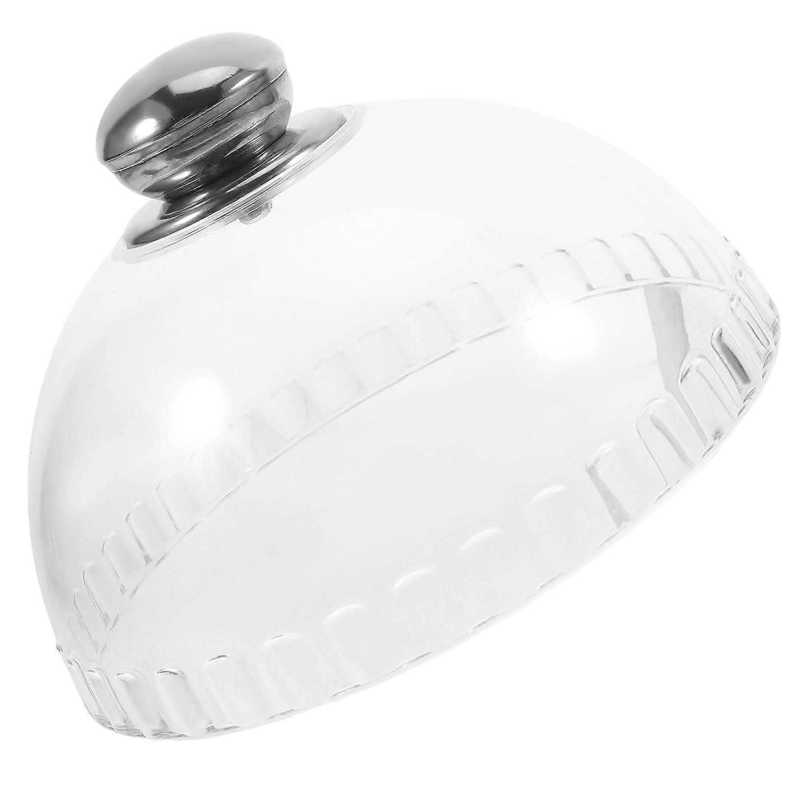 Clear Acrylic Cake Dome Food Protector with Handle Transparent