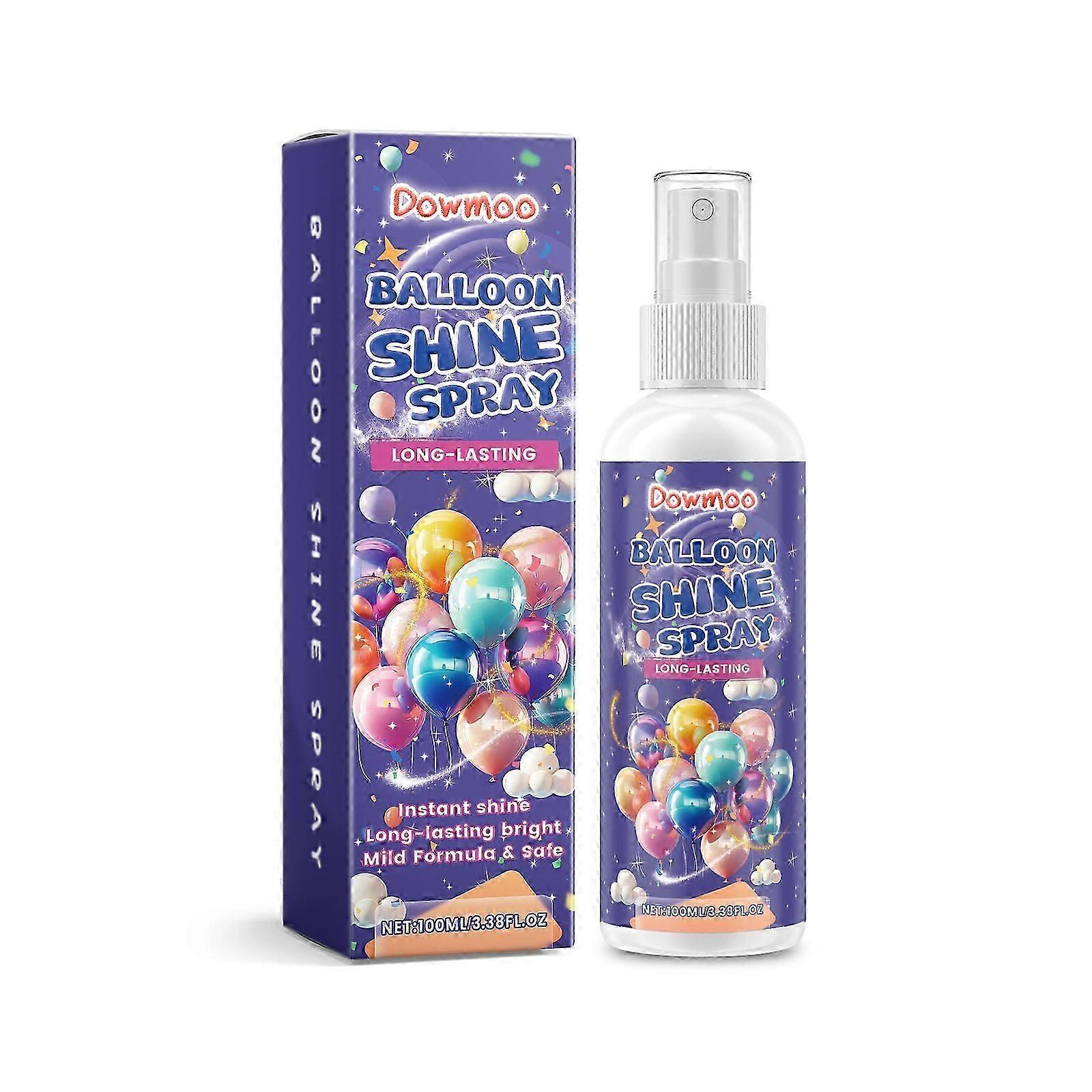 Long-Lasting Balloon Shine Spray - Odorless, Oxidation-Resistant, Easy to Use, 100ml