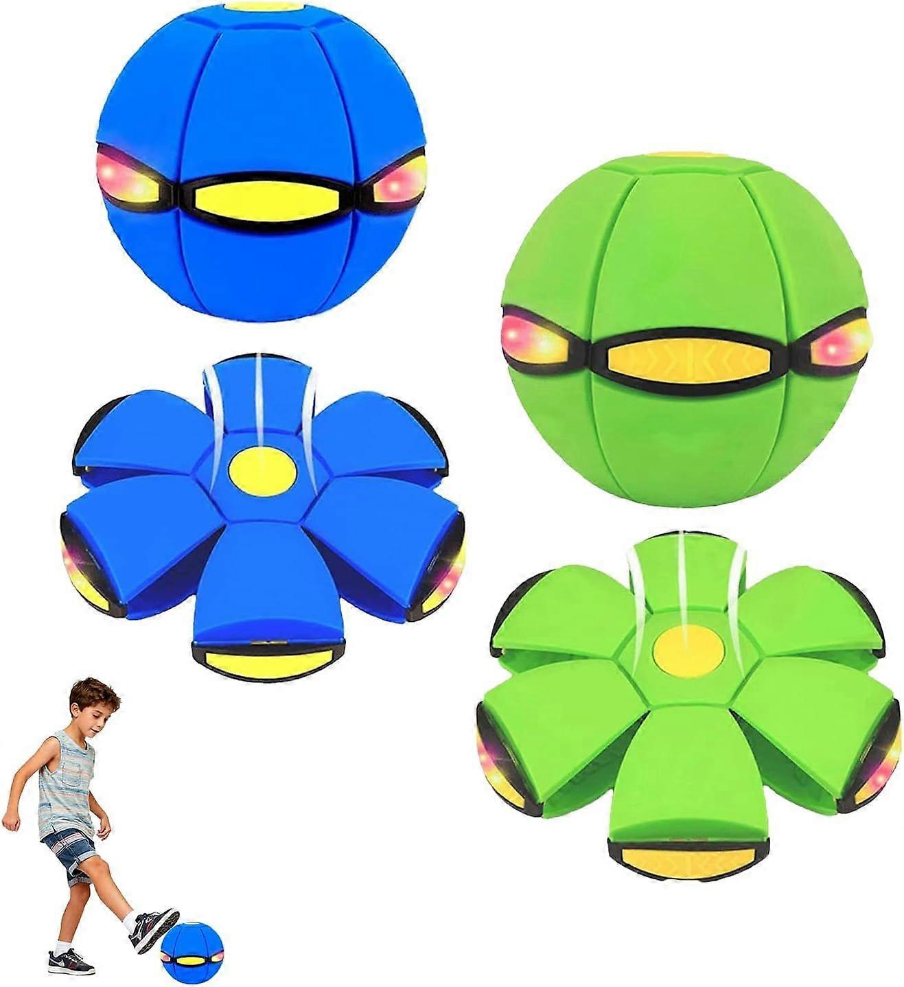 Fantastic Magic Ball,Children's Bouncing Ball,Magics Bouncing Balls,Bouncy Ball Equipped with 6 Lights,Dual Form Freely Switchable,Parent-Child Intera