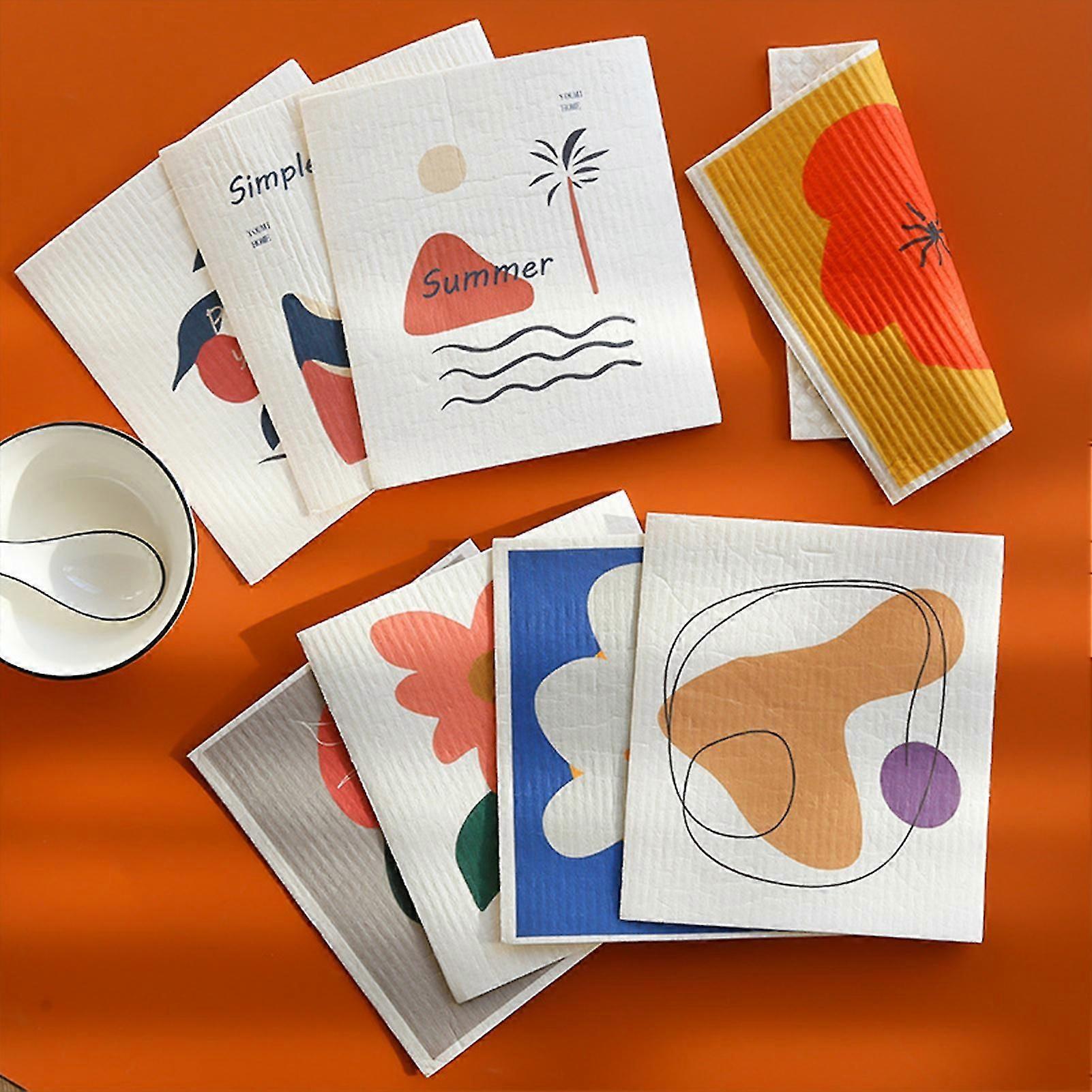 Dishcloth Super Water-absorbent Fast Drying Rectangle Quick Drying Dishcloth For Kitchen