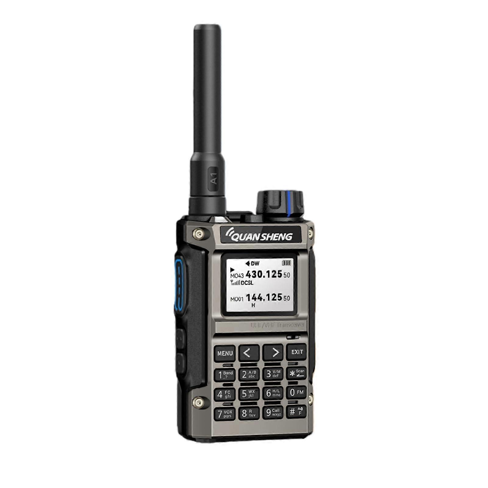 Long Range Walkie Talkie with TypeC Charging, MultiBand Two Way Radio, NOAA Alerts