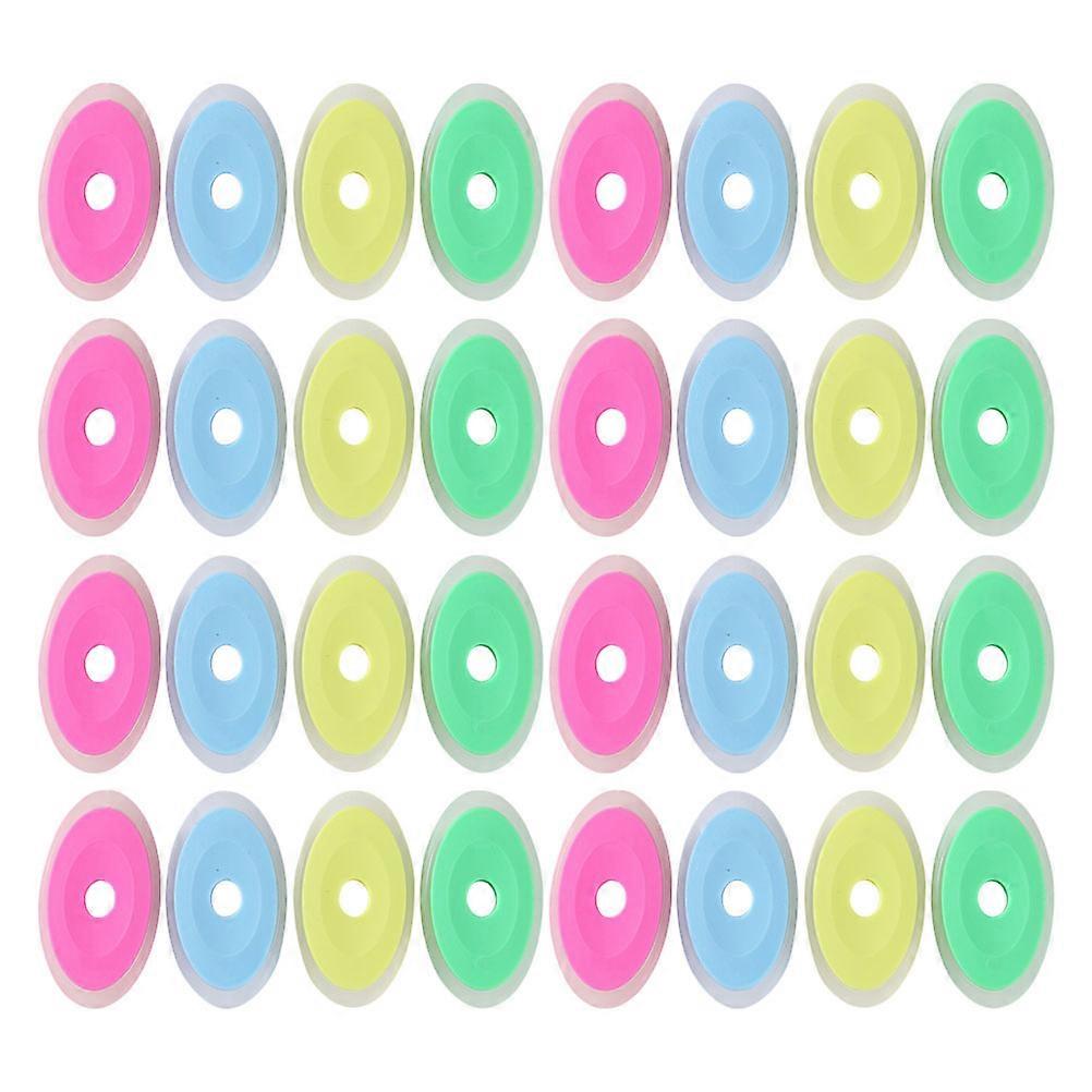 50 Pieces Creative Silicone Erasers for Students in Assorted Colors Portable for Gel Pen Use