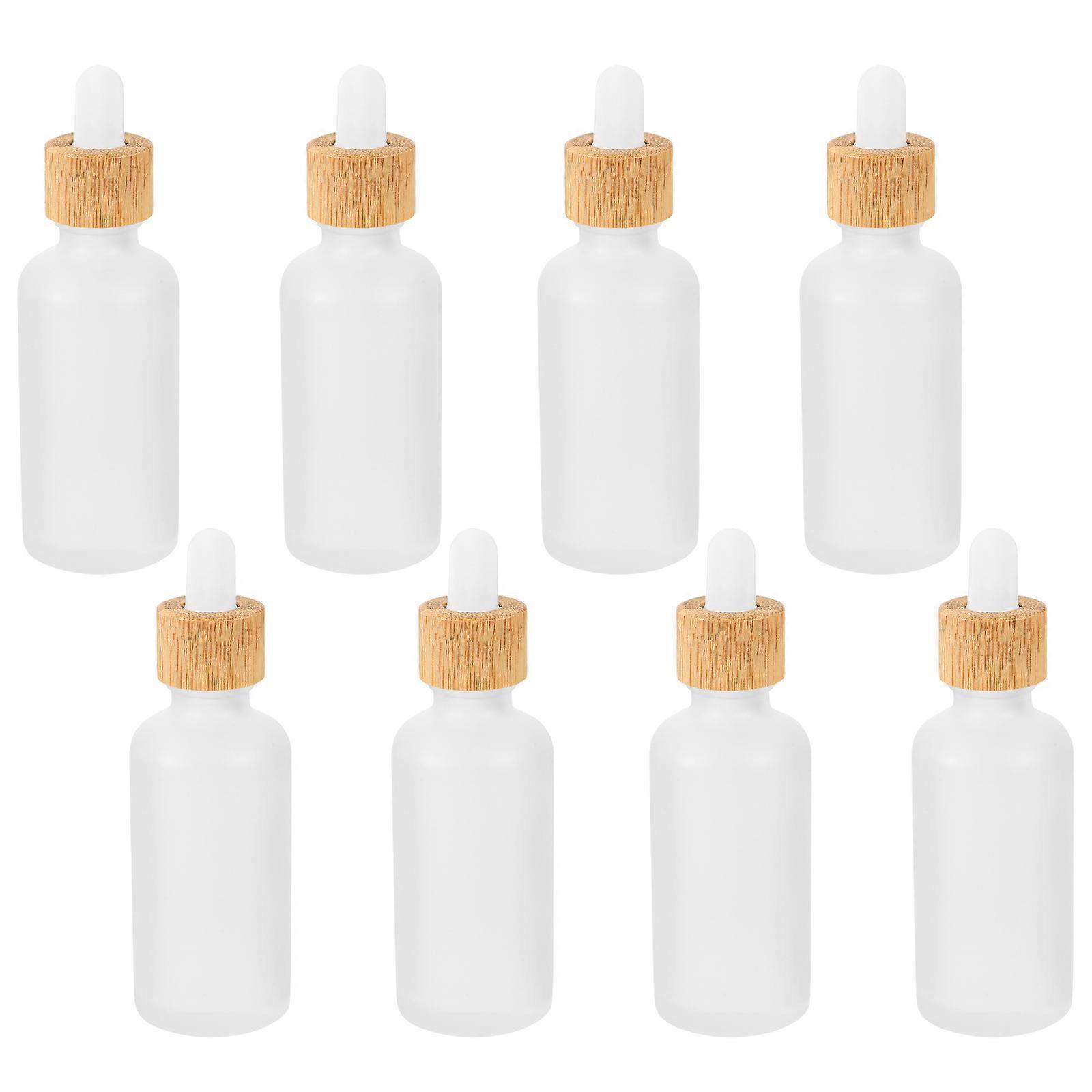 Glass Essential Oil Bottles with Dropper for Storage 8Pcs Pack