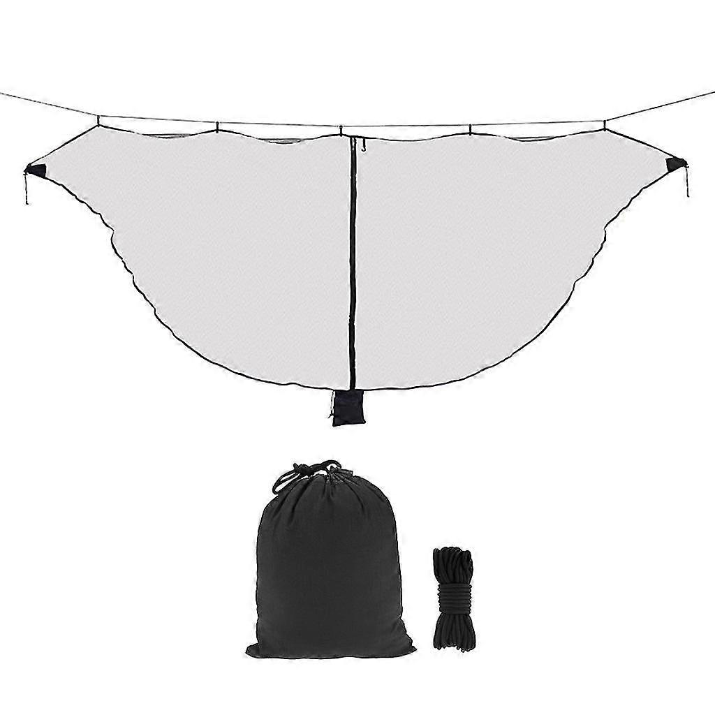 2025 Lightweight Compact Fast Easy Setup Camping Hammock Mosquito Net black