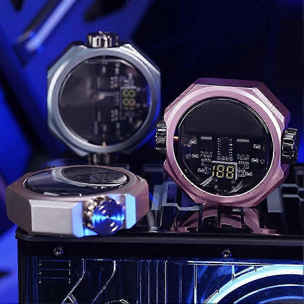 Flameless Lighter for Cigarettes Windproof Cool Unique Mecha Design Dual Function Dad Present  Rose Gold