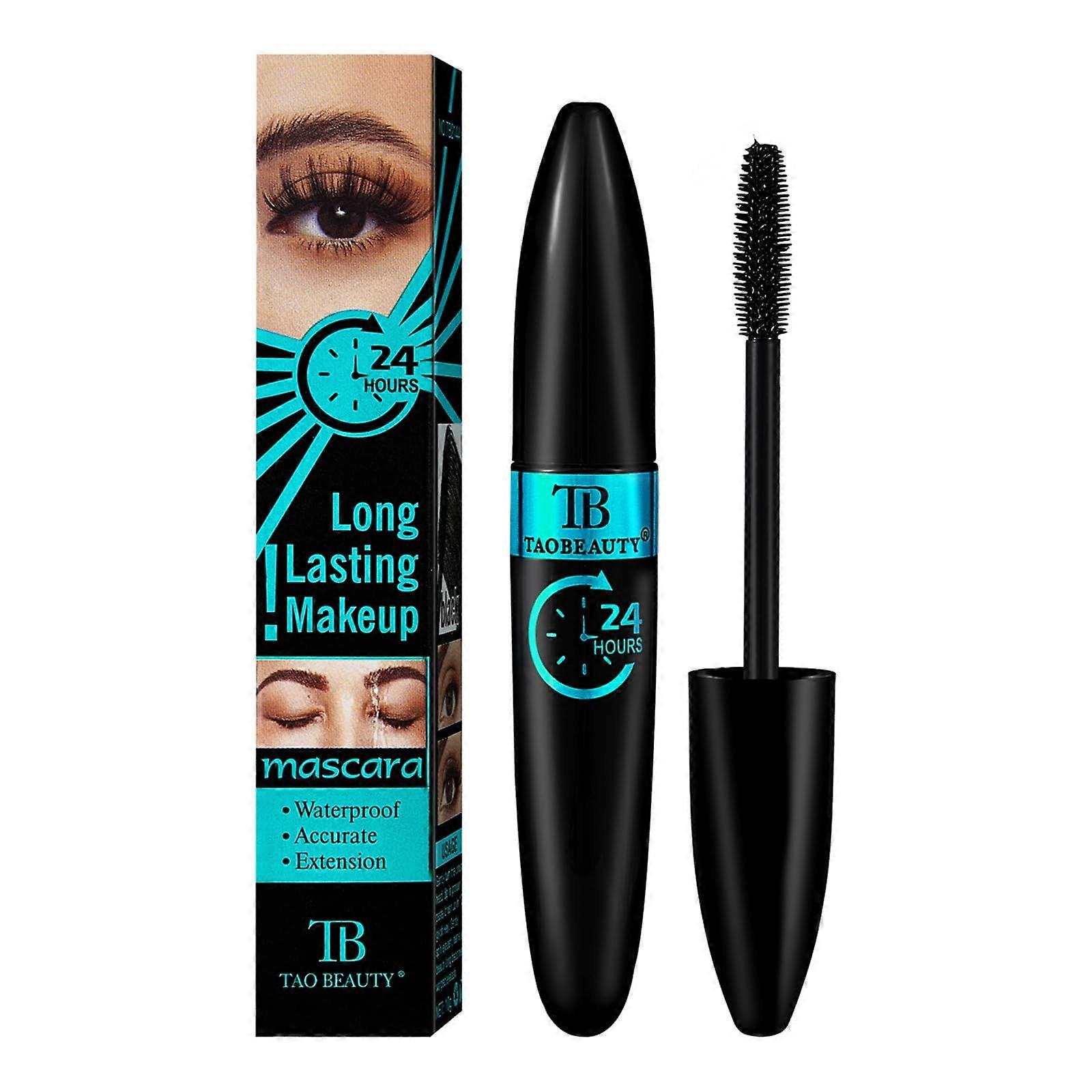 Waterproof Mascara with Dramatic Length and Volume, Clump SmudgeProof AllDay Curl
