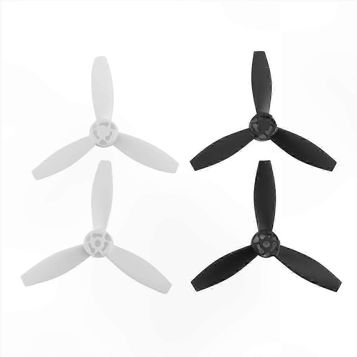 Replacement Prlers for Bebop 2 Drone - Black and White Quadcopter Props
