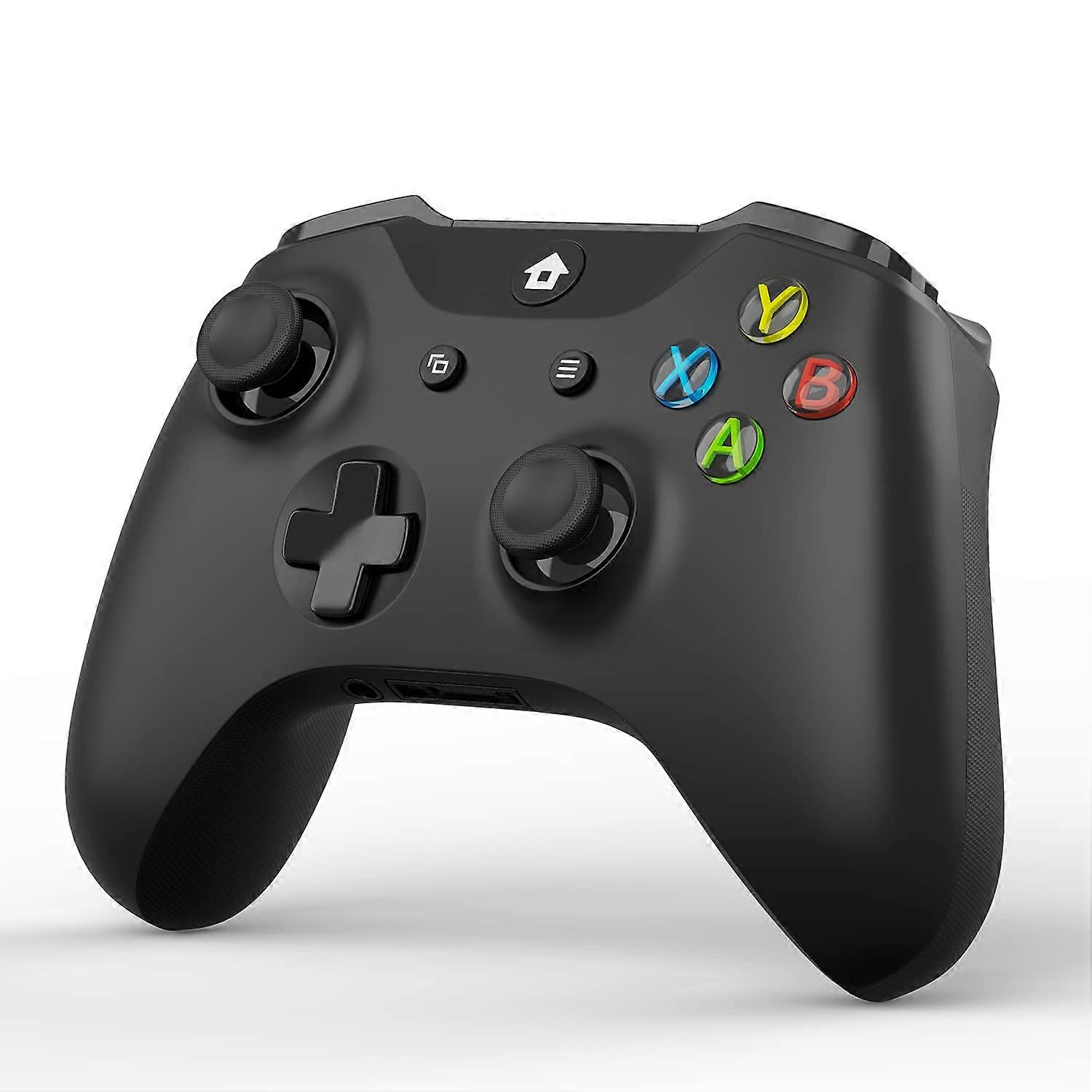 Wireless Controller with Dual Vibration Feedback and Ergonomic Grip Compatible with Xbox Series X/S, One, PC