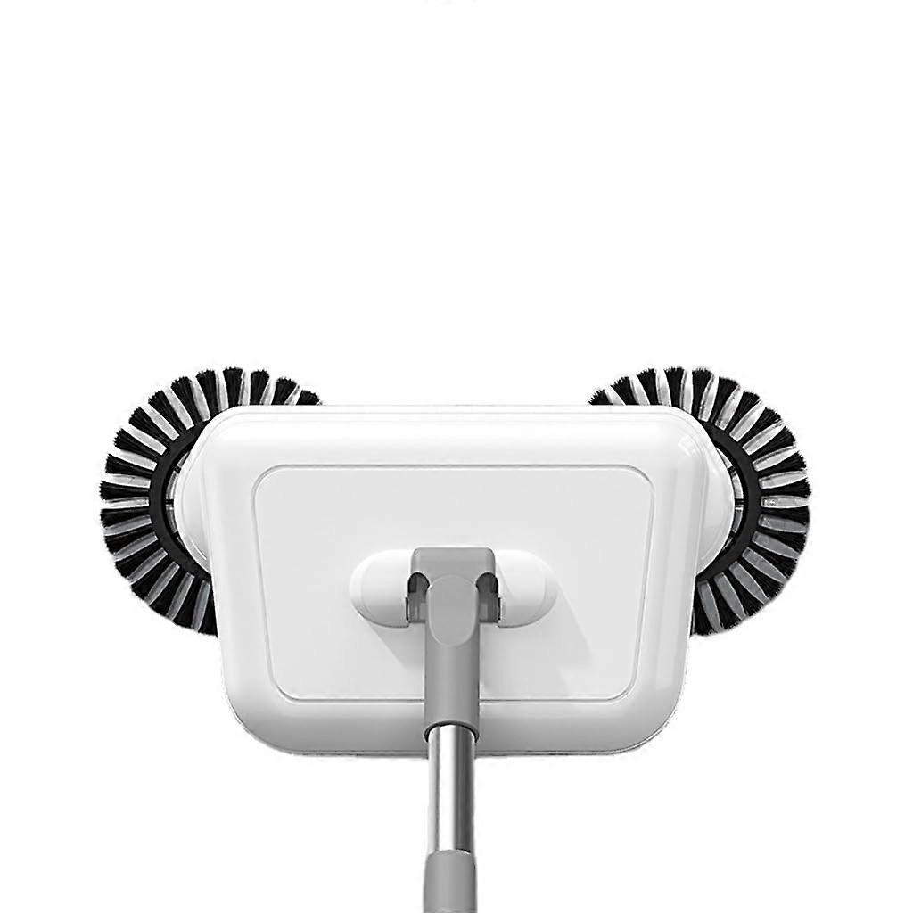 Push Sweeper with Dustpan Soft Drum Brush Mop NonElectric Floor Cleaner D 102cm