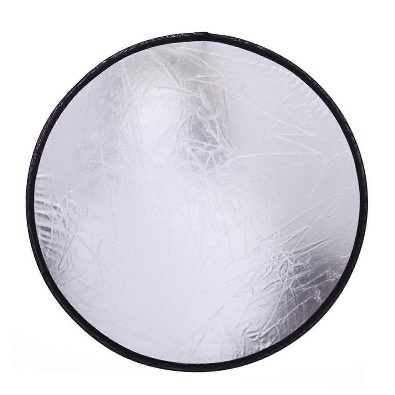 Gold Silver 2in1 Photography Reflector and Light Diffuser, Foldable for Studio or Outdoor Use