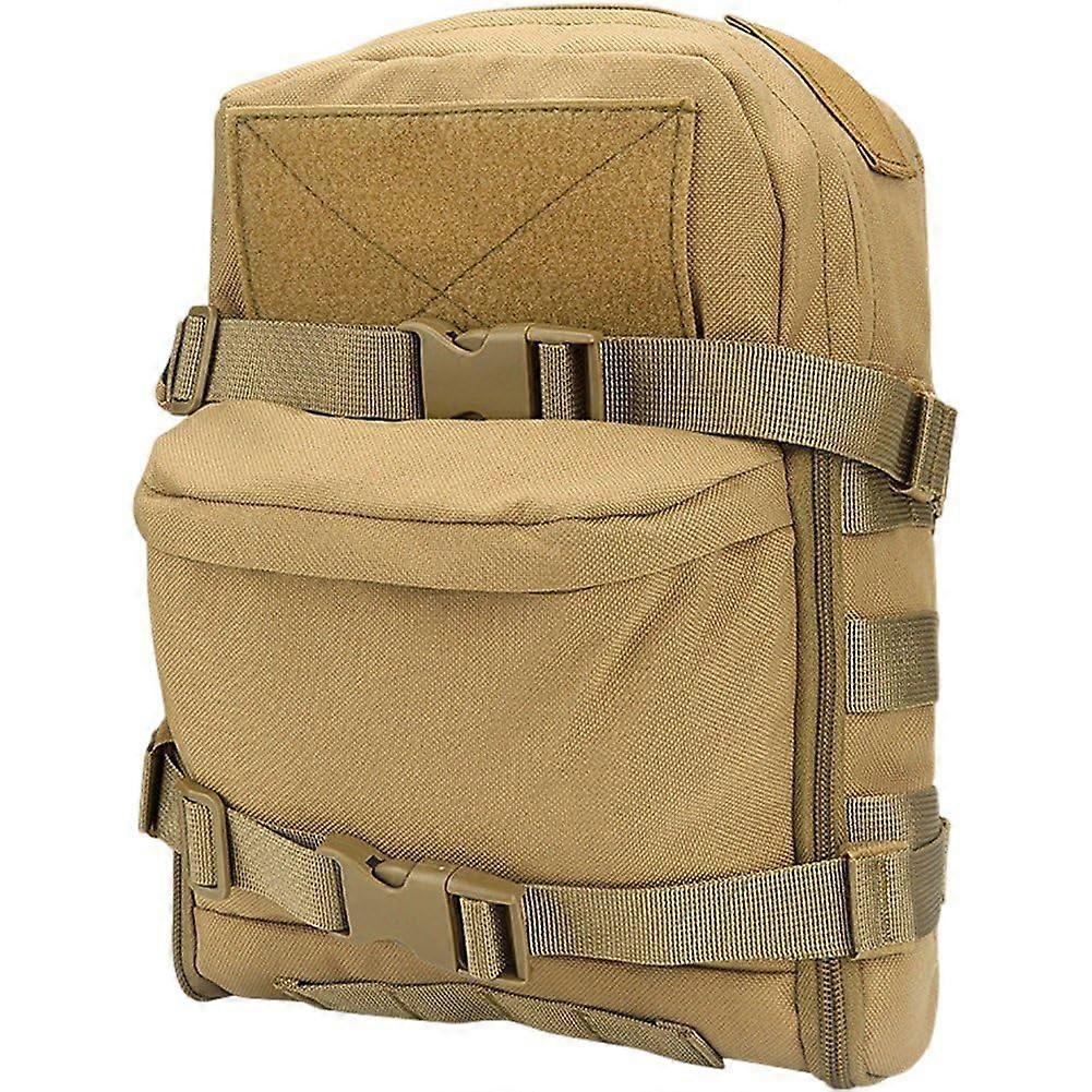 Small Tactical Molle Backpack Waterproof Nylon MultiPocket Hiking Camping Hunting Khaki