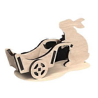 Easter Bunny Wheelbarrow Cutting Files Craft Kit - DIY Easter Gifts & Decorations Easter Household Ornaments