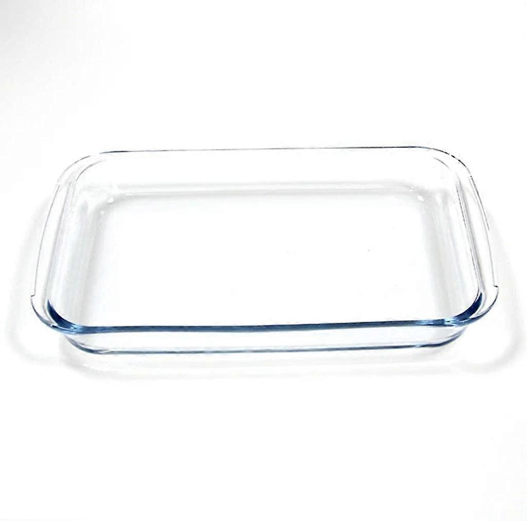Glass Baking Dish Heat Resistant Borosilicate Rectangular Casserole Tray Oven Microwave Freezer Safe