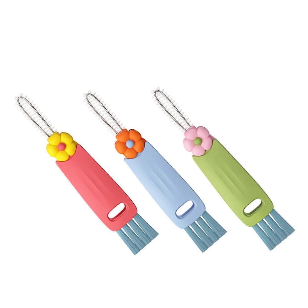 3pcs Bottle Cap Cleaning Brush Set for Sealing Ring Grooves, MultiFunction Gap Dirt Removal