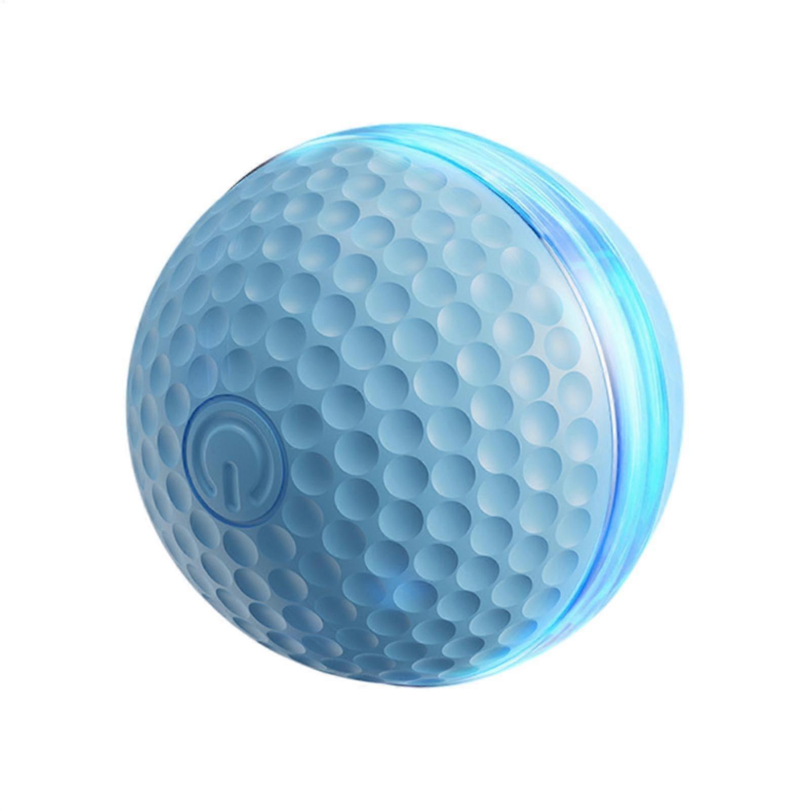 Interactive Cat Toy with Dual Play Modes, 360° Obstacle Avoidance, Rechargeable Automatic Cat Ball Sky Blue