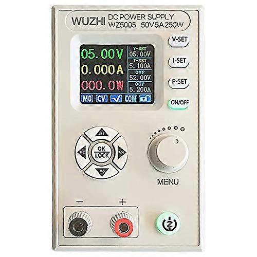 WZ5005 DC Adjustable Power Supply 50V Precise Voltage Regulation Laboratory Bench Module