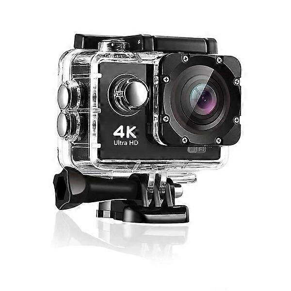 Action Camera 720P 120fps 16MP WIFI Remote Control Waterproof Case Camera