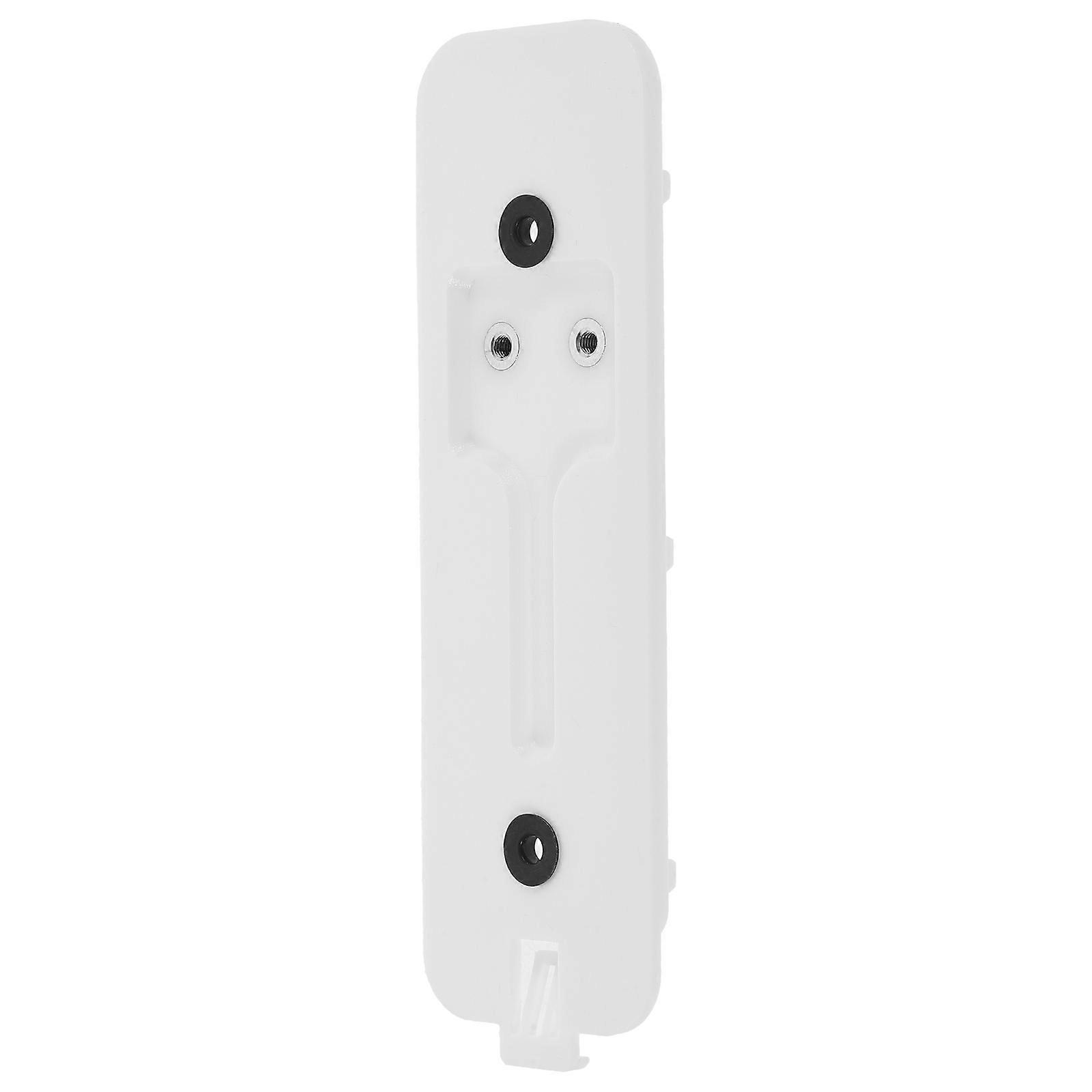 Doorbell Backplate Plastic Mount for Holding Use White Color