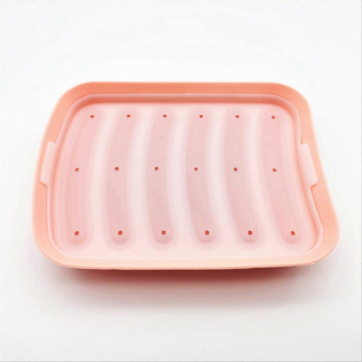 White-6 in 1 Sausage Machine DIY Mold