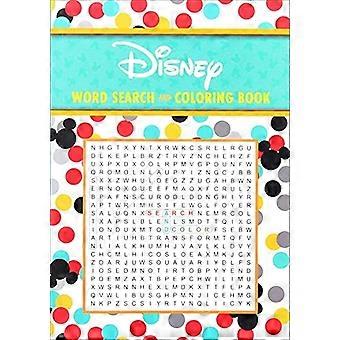 Disney Word Search and Coloring Book