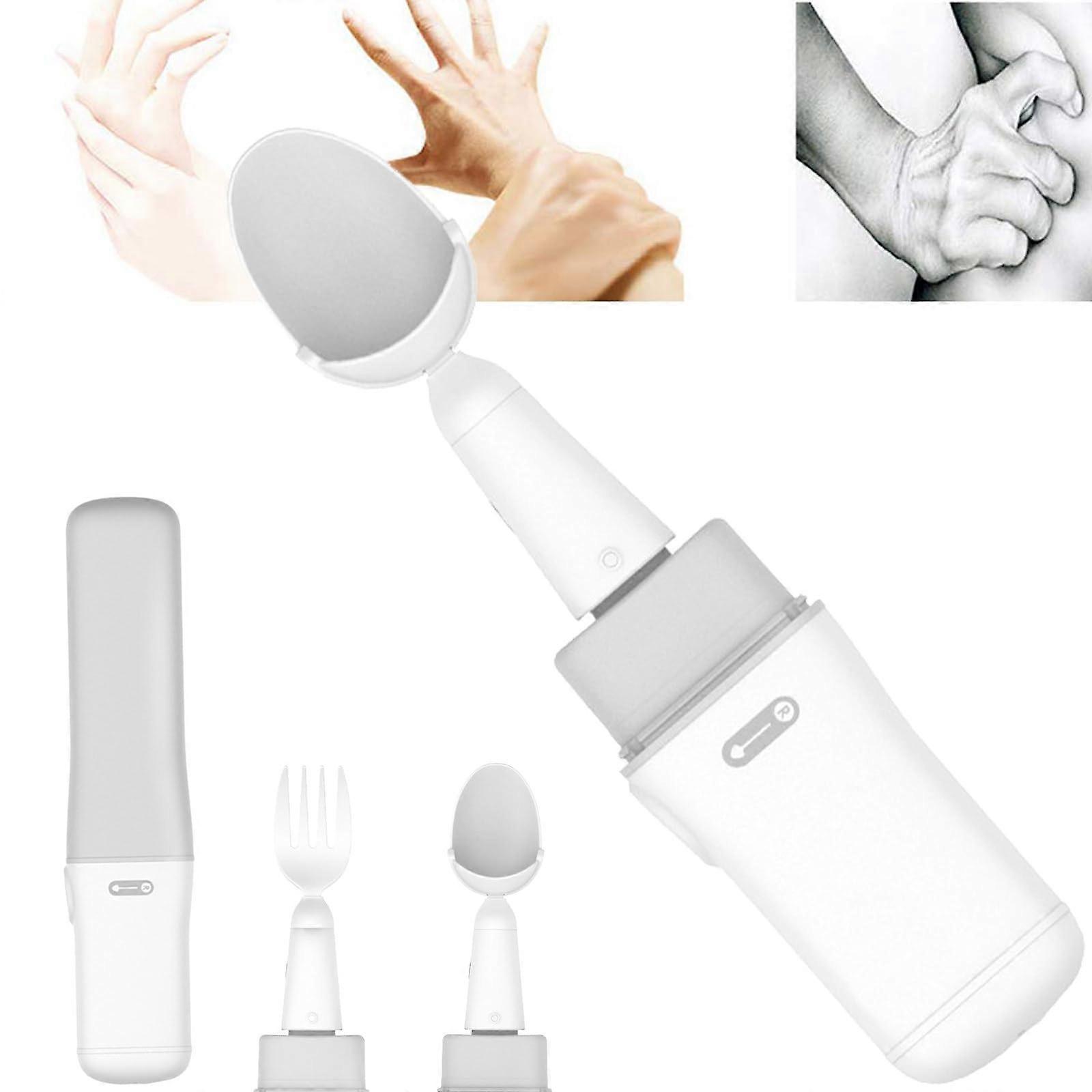 AntiShake Spoon with Automatic Motion Adjustment for Tremors and Elderly Dining