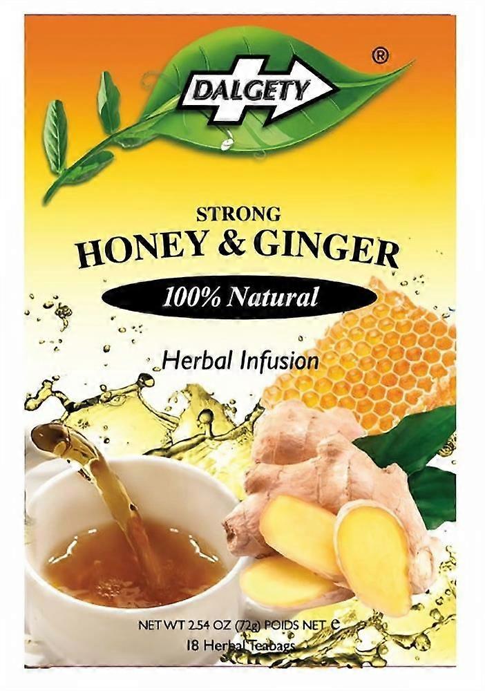 Dalgety Teas Honey & Ginger 18 Teabags - 2 Pack