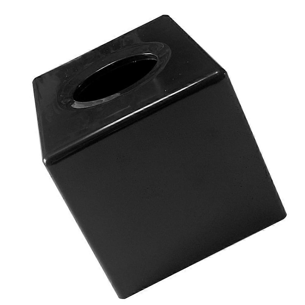 Tissue Box Plastic 1Pack 5.1x5.1x5.1in