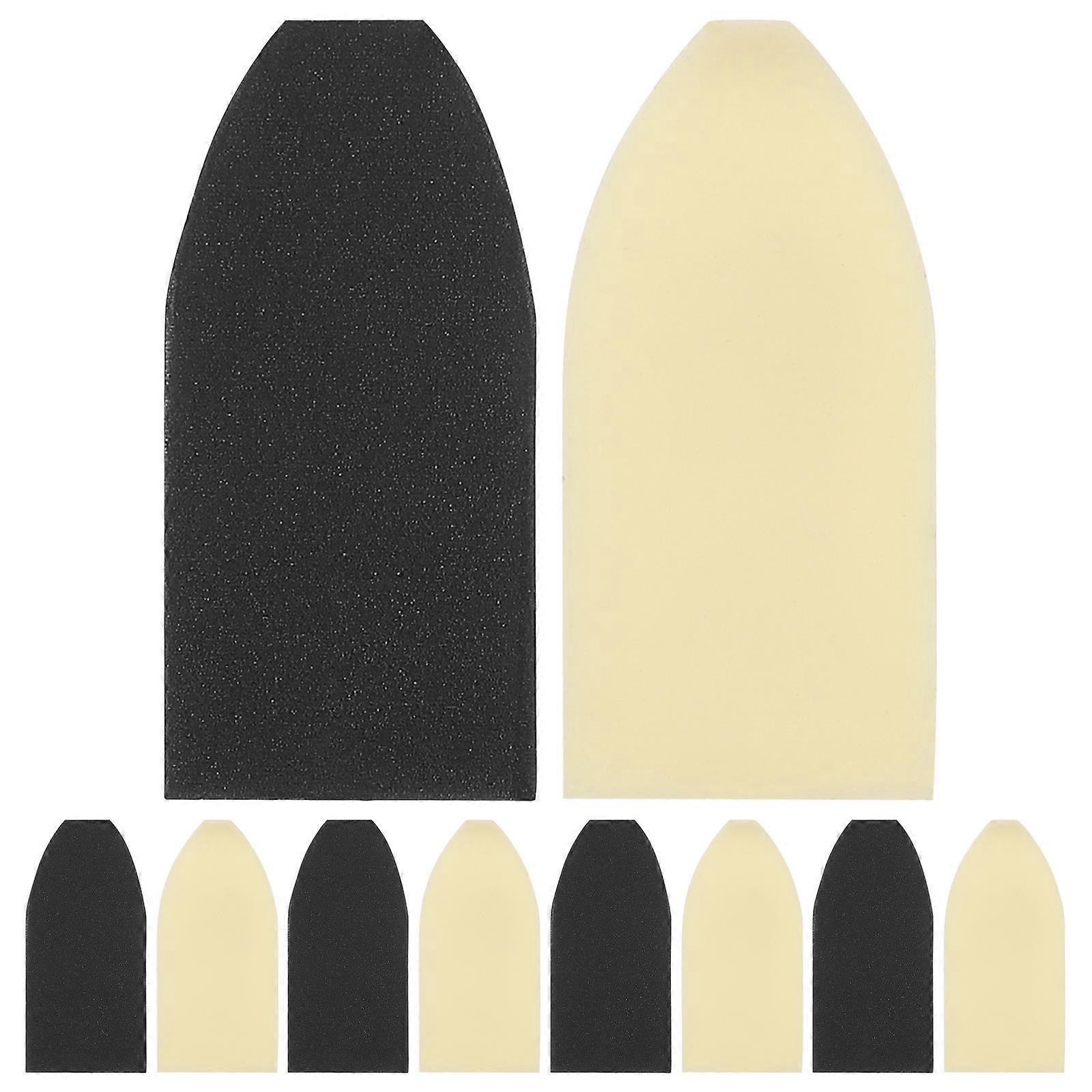 Violin Bow Tips Plastic Replacement Accessories for Violin 30Pcs Assorted Color