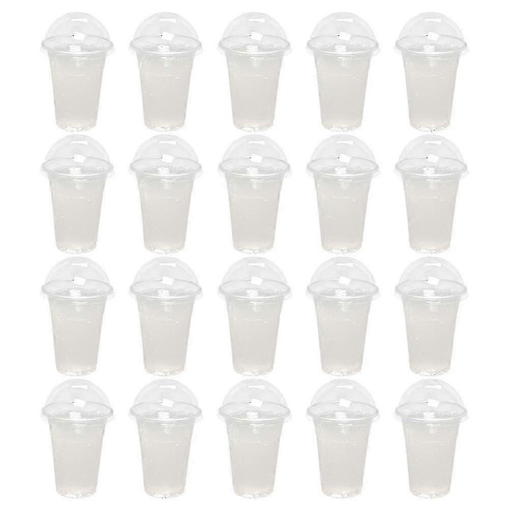 Plastic Cups with Lid, Featuring Opening Design compatible Convenient Refilling, Reliable Quality