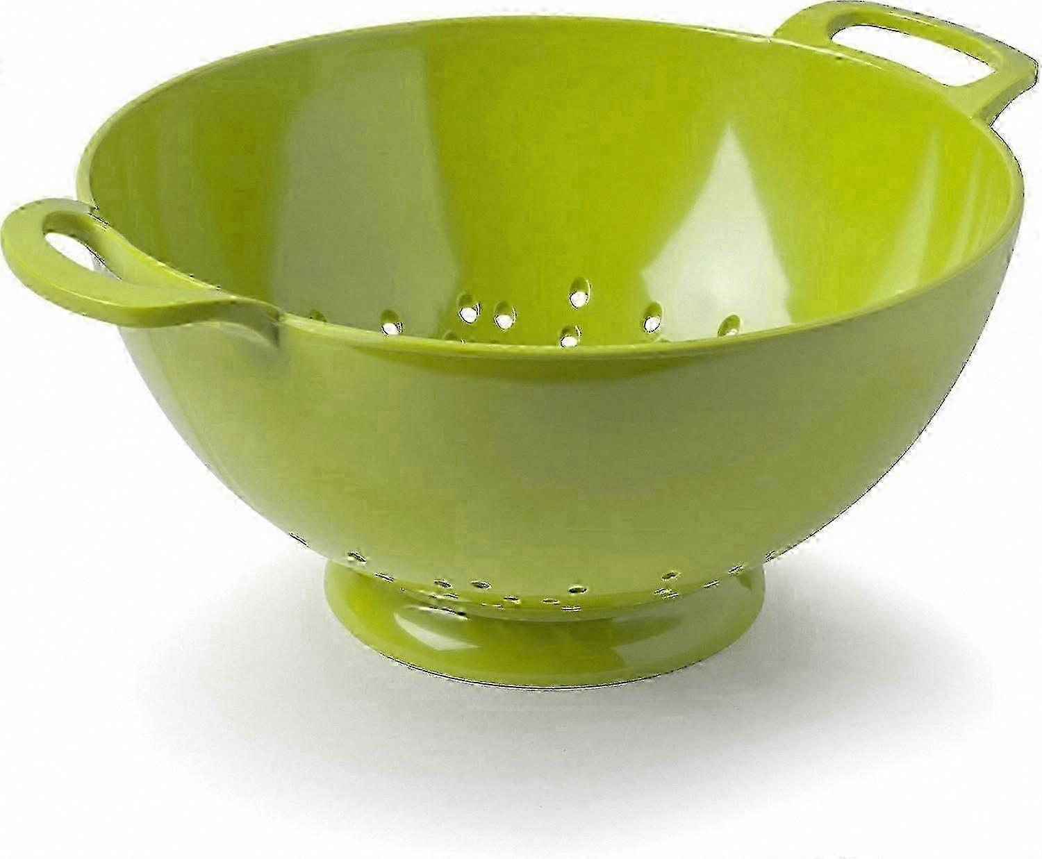 Kitchen Colander and Strainer, Essential Lime-Colored Utensil compatible Daily Use